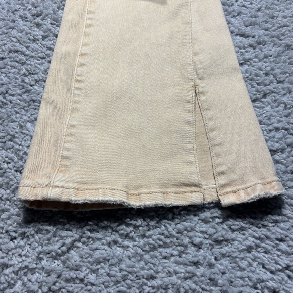 Vervet Jeans Womens 24 Alison Mid Rise Flare Bell Bottoms Stretch Denim BOHO - Picture 4 of 7